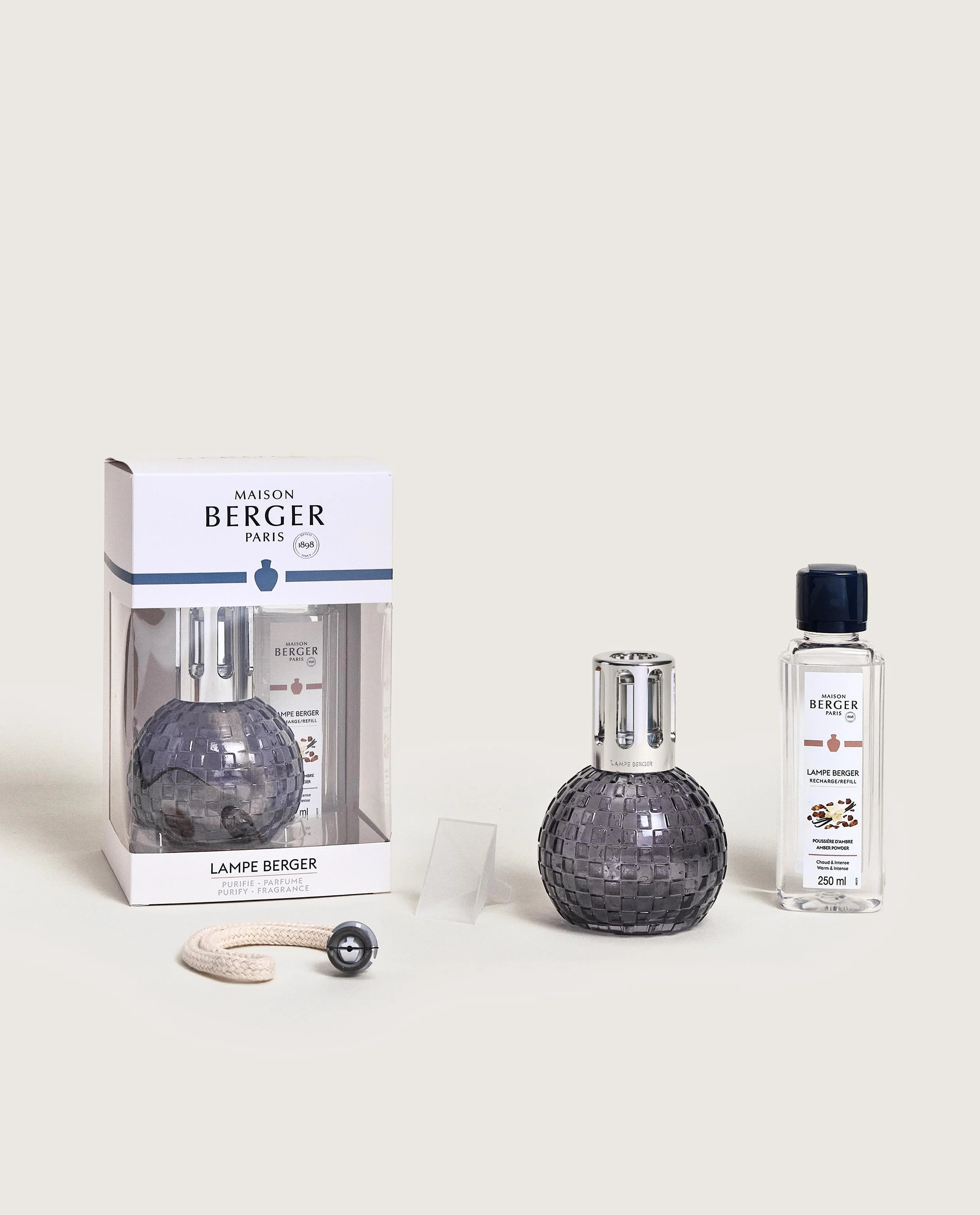 Lampe Berger Gifset DISCO GRISE - Image 4