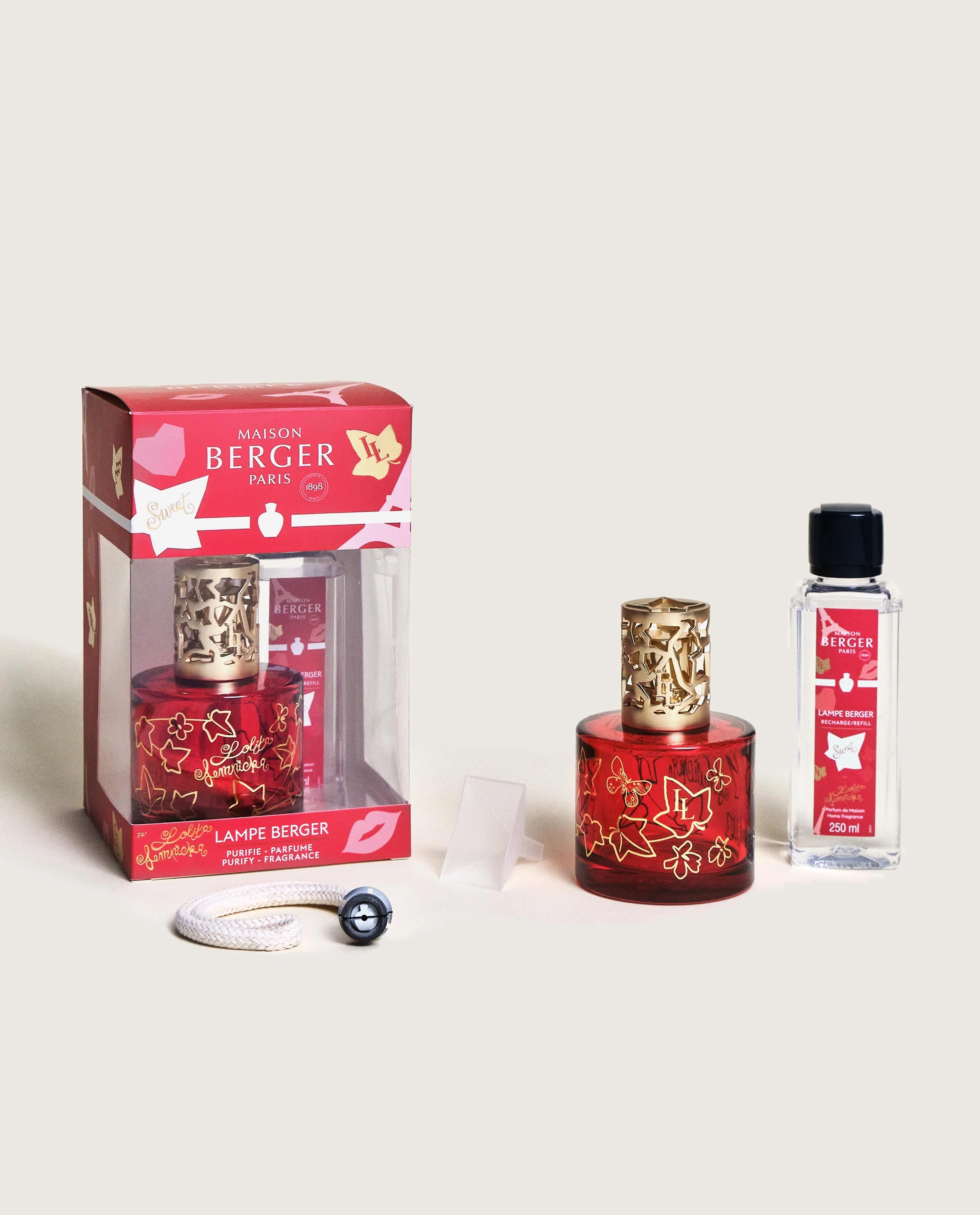 Lampe Berger Giftset PURE LOLITA LEMPICKA SWEET ROUGE - Image 5