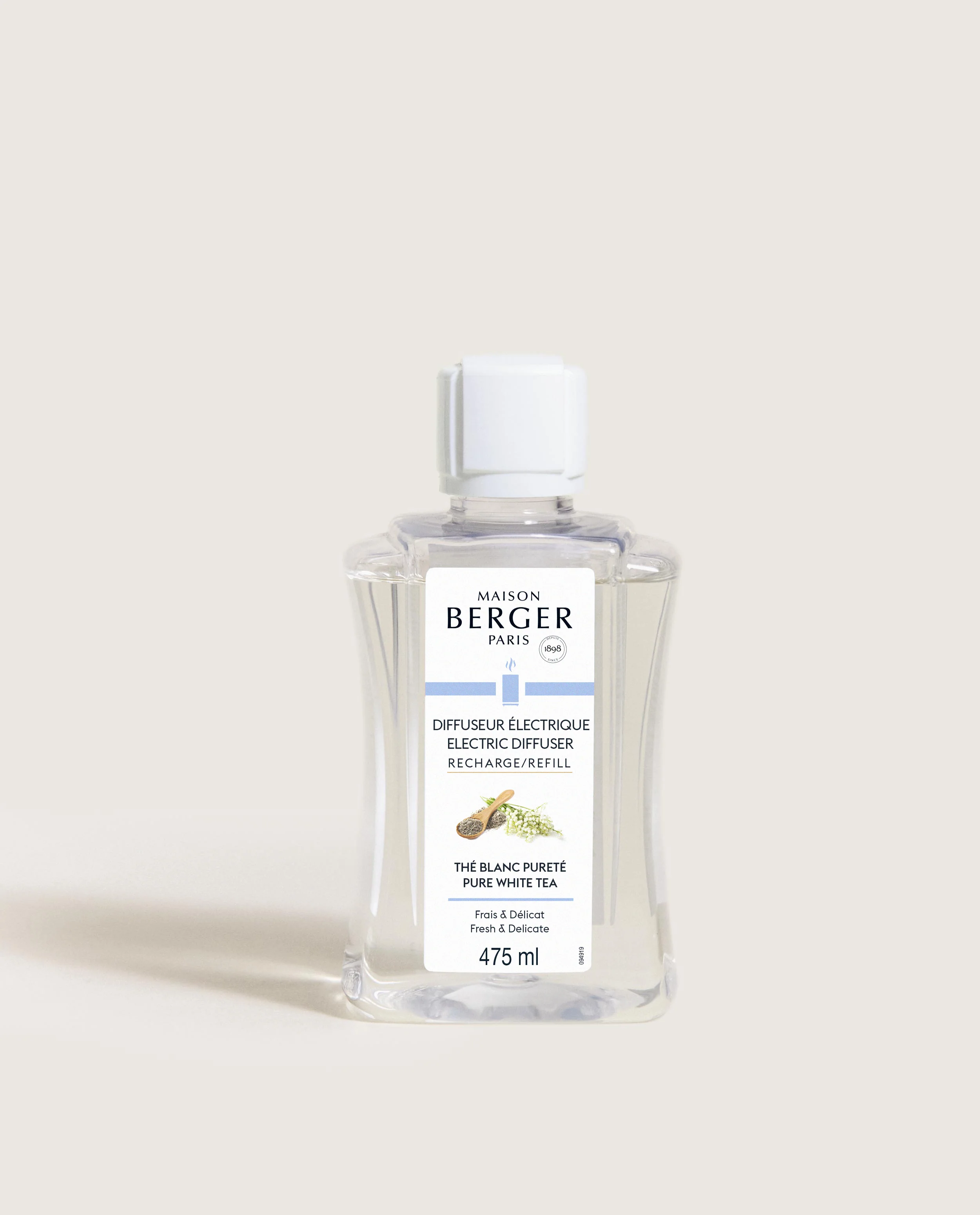 Navulling mistdiffuser 475ml Thé Blanc Pureté - Image 3