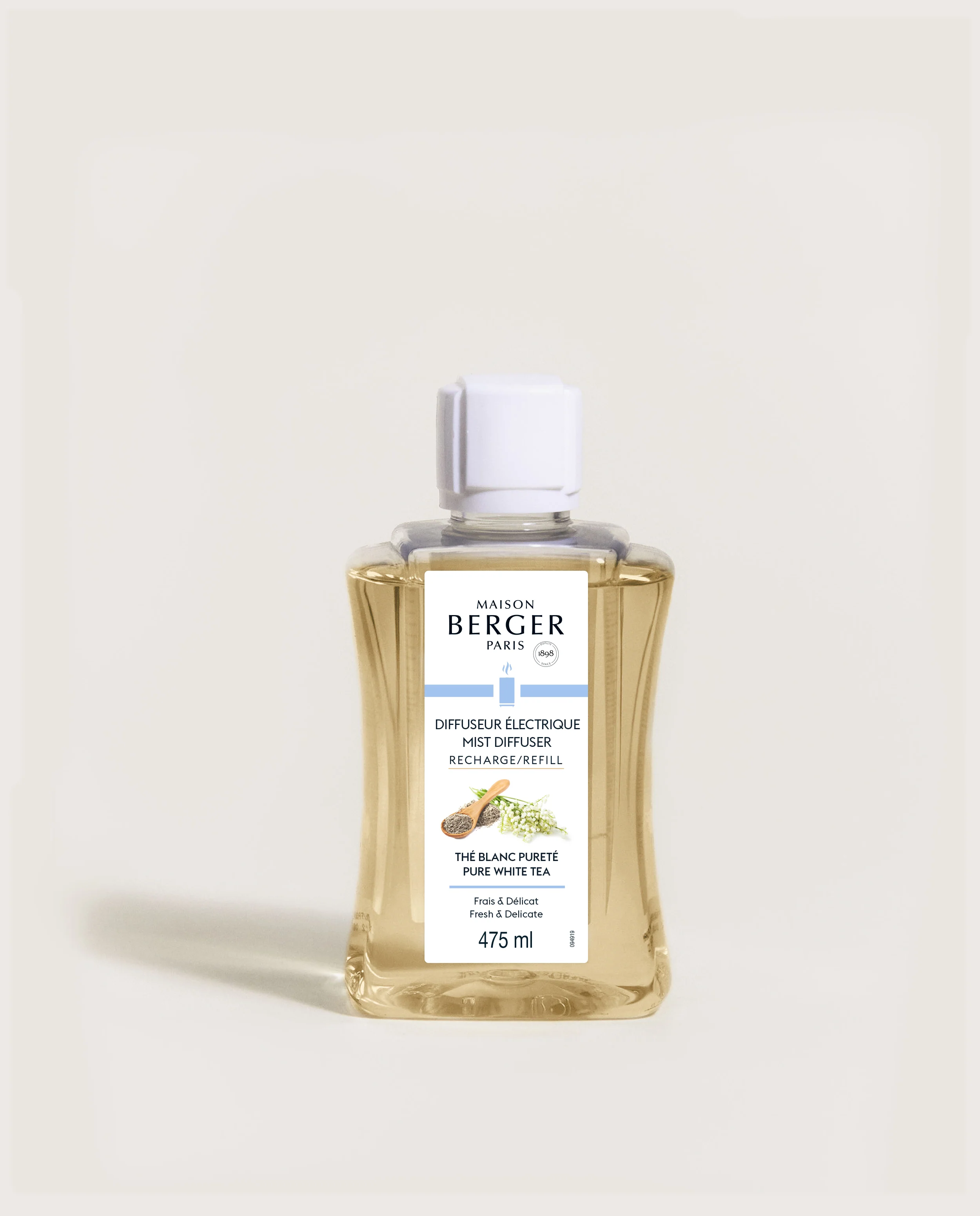 Navulling mistdiffuser 475ml Thé Blanc Pureté - Image 5