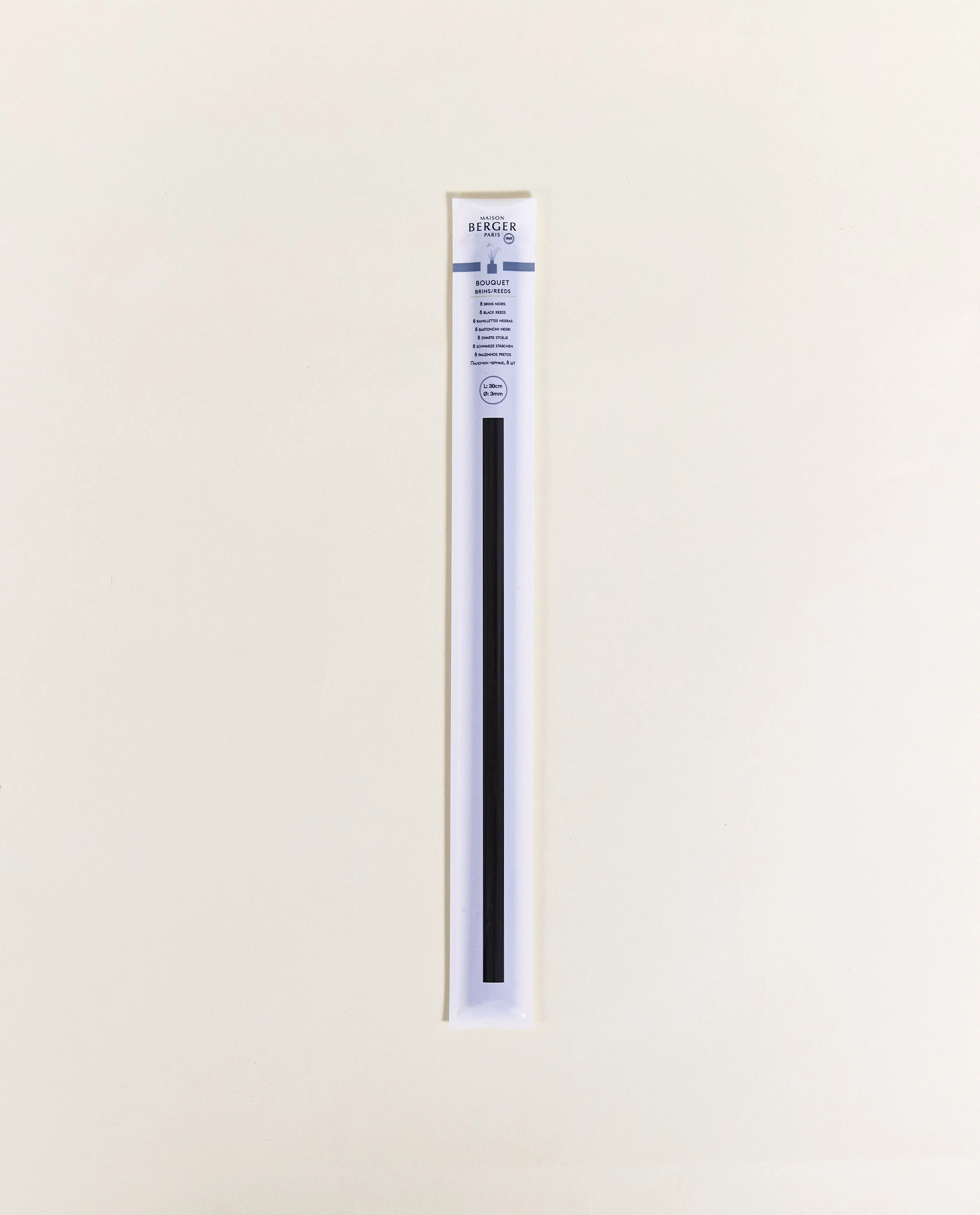 Set van 8 zwarte sticks 30cm - Image 3